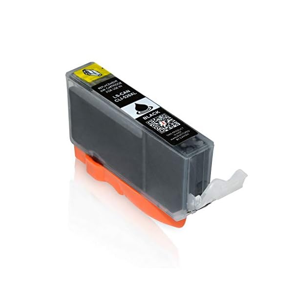 Logic-Seek 20 Druckerpatronen MIT CHIP und Füllstandsanzeige für Canon Pixma iP4850, MG5150, MG5250, MG6150, MG8150 kompatibel mit PGI-525BK, CLI-526C, CLI-526M, CLI-526Y und CLI-526BK – Bild 4