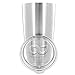 Alpha Armur 20/30/36 Oz Tumbler Double Wall Vacuum Insulated Stainless Steel Tumbler /Hydro Travel Mug Stainless Steel Water Bottle 12 Oz Stainless Steel Can Insulator Can Cooler, Silver