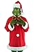 elope Plus Size Deluxe Santa Grinch Costume | Adult Dr. Seuss The Grinch Outfit Red Hat & Jacket, Mask, w/Faux Fur Gloves, XX-Large