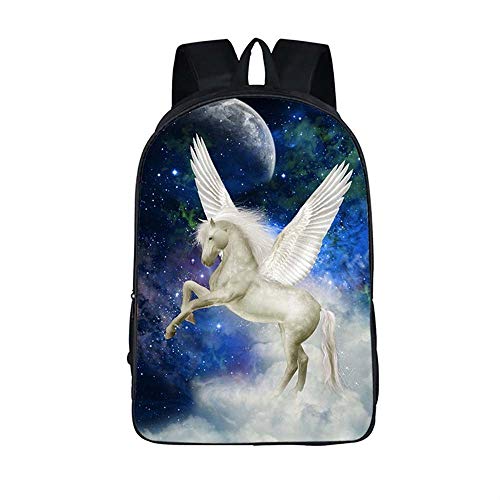 allenshopping 3D Print School Bag For Teenager Girls Children Book Bags Backpack 16 DJS01 onesize