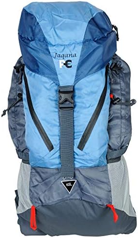 NAVIN PE Nylon 65 Liters Blue Hiking Backpack