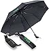 DRIVE - Golf Umbrella For Rain - Windproof Large Umbrellas for Rain, Wind, Travel, Sun - 41 inch Compact Black Umbrella with Custom Car Holder and Automatic Push Button