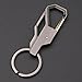 Car Key Chain TimeLogo Clip Stitch Cool Ring Hook Key Ring Business Gift for Men