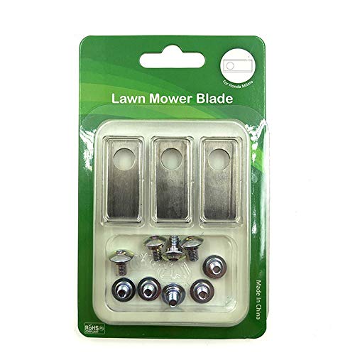 ZAMTAC Watering & Irrigation Garden Sprinklers - 9PCS Auto Mower Blades for Honda Miimo Automatic Robotic Lawn Mower Blade Replacement Garden Mower Tool Parts