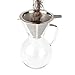 Bailetti Pourover Drip Coffee with Glass Carafe