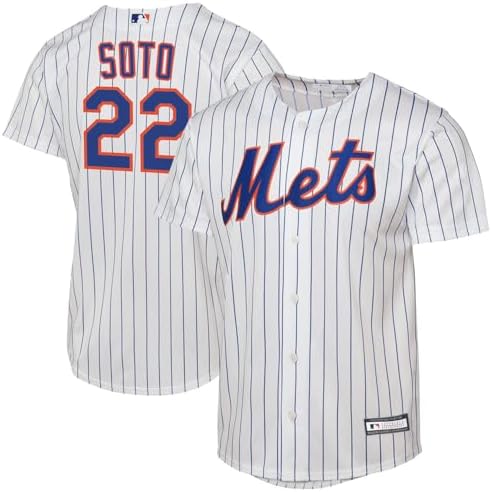 Amazon.com: Jacob deGrom New York Mets White Youth Cool Base Home