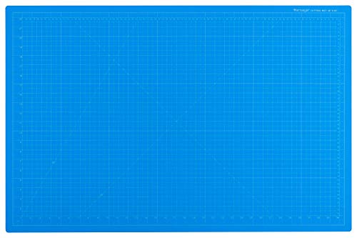 Dahle Vantage 10693 Self-Healing 5-Layer Cutting Mat Perfect for Crafts and Sewing 24" x 36" Blue Mat