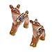 Flameer Miniature Garden Decor - 10 pcs Cute Deer Figurines Miniatures Fairy Garden Crafts Decoration Accessories