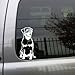 Rottweiler dog vinyl decal small