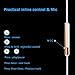 Sports Earbuds with Microphone, 3.5mm In-Ear Wired Bass Stereo Ear buds Earphones Headphones with Remote and Mic Universal for iPhones, iPads, iPods, Android, PC, Windows, Mac(gold)