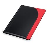 Samsill Color Arch Padfolio with Contrast Stitching, Letter Size Writing Pad (8.5