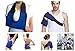 Shoulder Gel Ice Pack with Wrap for Hot/Cold Therapy - Ideal Pain Relief for Shoulder Elbow Injury, Sprains Sore/Muscle and Joint Pain, Aches, Swelling, Bruises, Inflammation