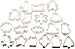 Wilton Holiday 18 pc Metal Cookie Cutter Set, 2308-1132