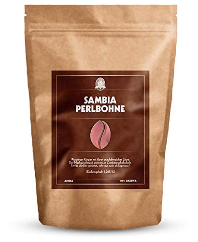 Henry´s Kaffee - Mukima Peaberry Plus Kenya 1000g - kräftige Röstaromen - erlesene Qualität - Handwerklich in…