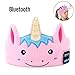 Kids Headphones Headbands,WU-MINGLU Soft Fleece Bluetooth Headbands Sleep Headphones wih Ultra-Thin Speakers, Children's Earphones for School, Home and Travel, Idea