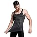 GKVK Mens Slimming Body Shaper Vest Shirt Abs Abdomen Slim,XL(chest size 106cm-110cm/42inches-44inches),Gray