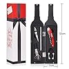 Wine Accessories Gift Set - 5 Pcs Deluxe Wine Opener Bottle Corkscrew Kit, Great Gift for Wine Lover, Gadgets for Men…