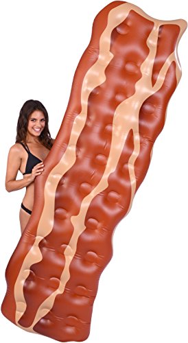 Kangaroo pool floats; 7 1/2 ft bacon pool raft