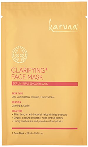 Karuna Clarifying + Face Mask, Pack of 4, 3.80 fl. oz.