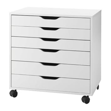 Ikea 401 962 41 Alex Drawer On Casters White 26 Height 19