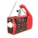 [Upgraded Version] Esky Emergency Solar Hand Crank Radio, NOAA Weather Radio for Emergency with AM/FM, LED Flashlight, Reading Lamp, 2000mAh Power Bank and SOS Alarm