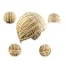 Aosler Wig Ponytail for Women Middle Length Golden Cosplay Party Costume Wigs with 1 Short Ponytail Clip