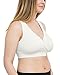 Kindred Bravely French Terry Racerback Nursing Sleep Bra for Maternity/Breastfeeding (X-Large, Ivory)
