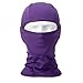 Walking Man Windproof 7in1 Balaclava Ski Face Mask - Purple