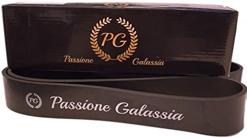 Passione Galassia - Resistance &amp; Stretch Band, Assisted Pull-UP Band - GYM Band - Powerlifting Band - Unisex &amp; Strong Band - Tension 110 - 240 LBS - Black | 6 Month Guarantee