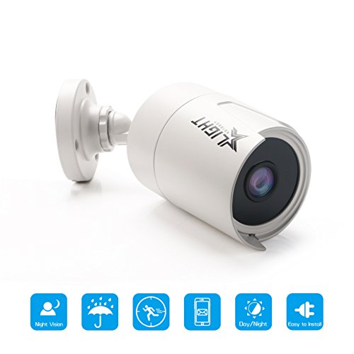 Anni 1080P HD 2.0M Megapixel Weatherproof Bullet Cameras with Color Night Vision, Outdoor Surveillance CCTV Metal Housing Wired Security Cameras - Thumbnail 2