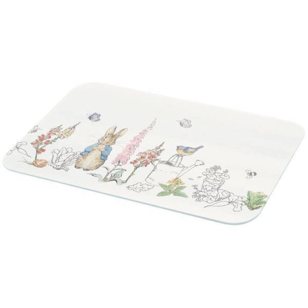 Beatrix Potter Peter Rabbit Classic - Glass Worktop Protector Chopping Board