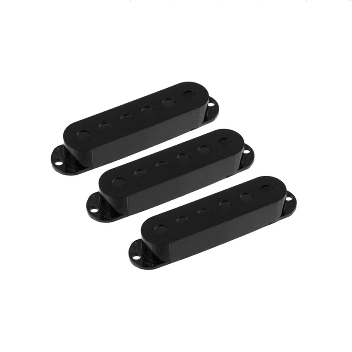 All Parts PC 0406-023 Black Pickup Cover Set for Strat