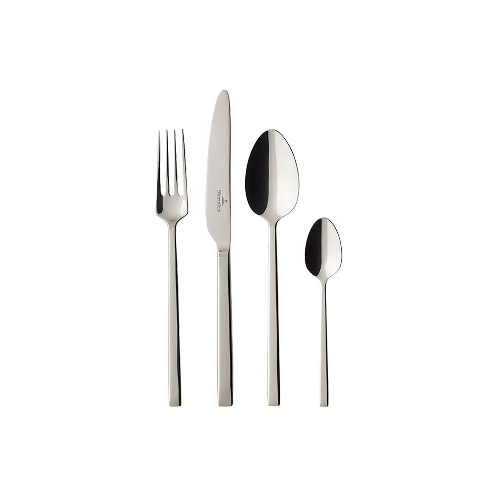 Villeroy & Boch La Classica Cutlery for Up To 6 People, 24 Pieces, Stainless Steel