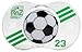 Razbaby Keep-It-Kleen Pacifier, Soccer Ball, 0-36 Months