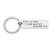 YEEQIN Boyfriend Gifts Drive Safe Keychain I Need You Here With Me Trucker Husband Gift Dad Gift Valentines day