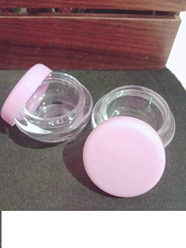 WHOLE MART® Makeup Cosmetic Face Cream Jar Pot Empty Bottle Container - transparent 2Pcs 2 WHOLE MART® Makeup Cosmetic Face Cream Jar Pot Empty Bottle Container - transparent 2Pcs - Image 2