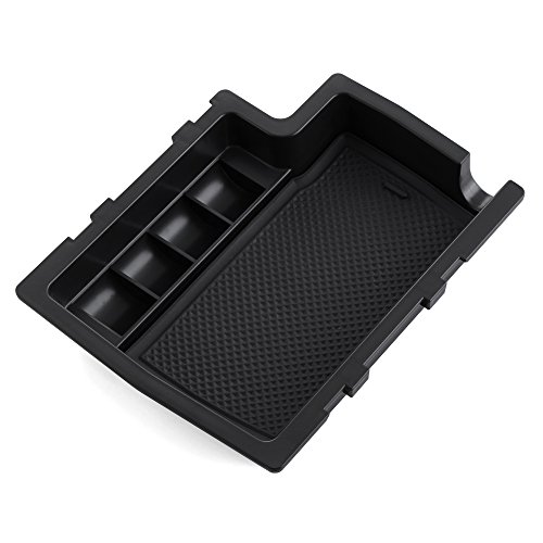 VCiiC Car Center Console Tray Armrest Box Glove Box Secondary Storage Organized Console Device for Subaru Crosstrek XV Impreza
