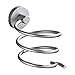 Heatless Curling Hair 3PCS Heatless Curling Rods Overnight Blowout Heatless Curls Hair Curlers to Sleep in for Wome Drier Storage Aluminum Wall Mount (Silver)