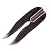 Brazilian 2x6 Lace Closure Straight 100% Human Hair Middle Part Straight Lace Closure Remy Hair Kim K Lace Closure with Baby Hair (14 inch, 2x6 Closure)