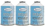 ZeroR R-134a Refrigerant - Made in USA - 12oz Cans (3)
