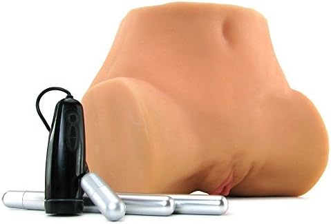 Realistic Textured Male Mas-turb-ator Lifesize Two Holes Vibrating Male Stroker (8 Pounds) (Style14)