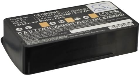 CameronSino GPS Navigator Battery for Garmin 010-00543-00, 100054300, 3580100054300 010-10517-00, 010-10517-01, 011-00955-00 2600mAh 8.4V Li-ion 1 Year Warranty