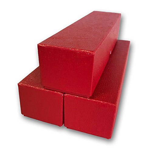 3 red single row storage boxs for 2x2 coin holders by generic