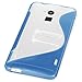 Fosmon HYBO-SK Series Hybrid PC + TPU Kickstand Case Cover for HTC One Max / HTC T6 (Blue)