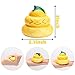 WATINC 20 Pcs Kawaii Colorful Food and Animals Set Key Chain Mini Soft Donut Squishy Cream Scented Stress Relif Toy, Party Supplies Decorative Props Gift Hand Toy for Kids