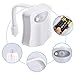 Domini Toilet Night Light Bowl 8-Color Led Sensor Motion-Activated Bathroom Toilet Light for Kids Potty Training 1 Pack,Automatic Work in Darkness Only