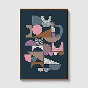 Framed Home Artwork Nordic Style for Living Room Bedroom