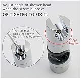 Hairstore Adjustable Shower Head Holder 360° Rotation Universal 19-25mm view 5