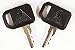 Keyman 2 John Deere Gator Ignition Keys for Bobcat, John Deere, Gehl, Multiquip, Part Number 131841 primary