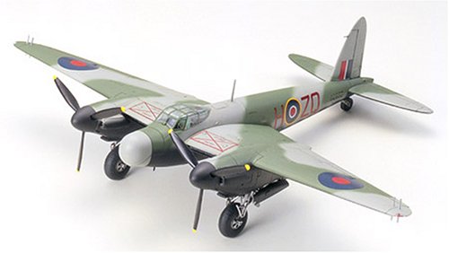 #60765 Tamiya De Havilland Mosquito NF Mk. XII/XVII 1/72 Scale Plastic Model Kit,Needs Assembly